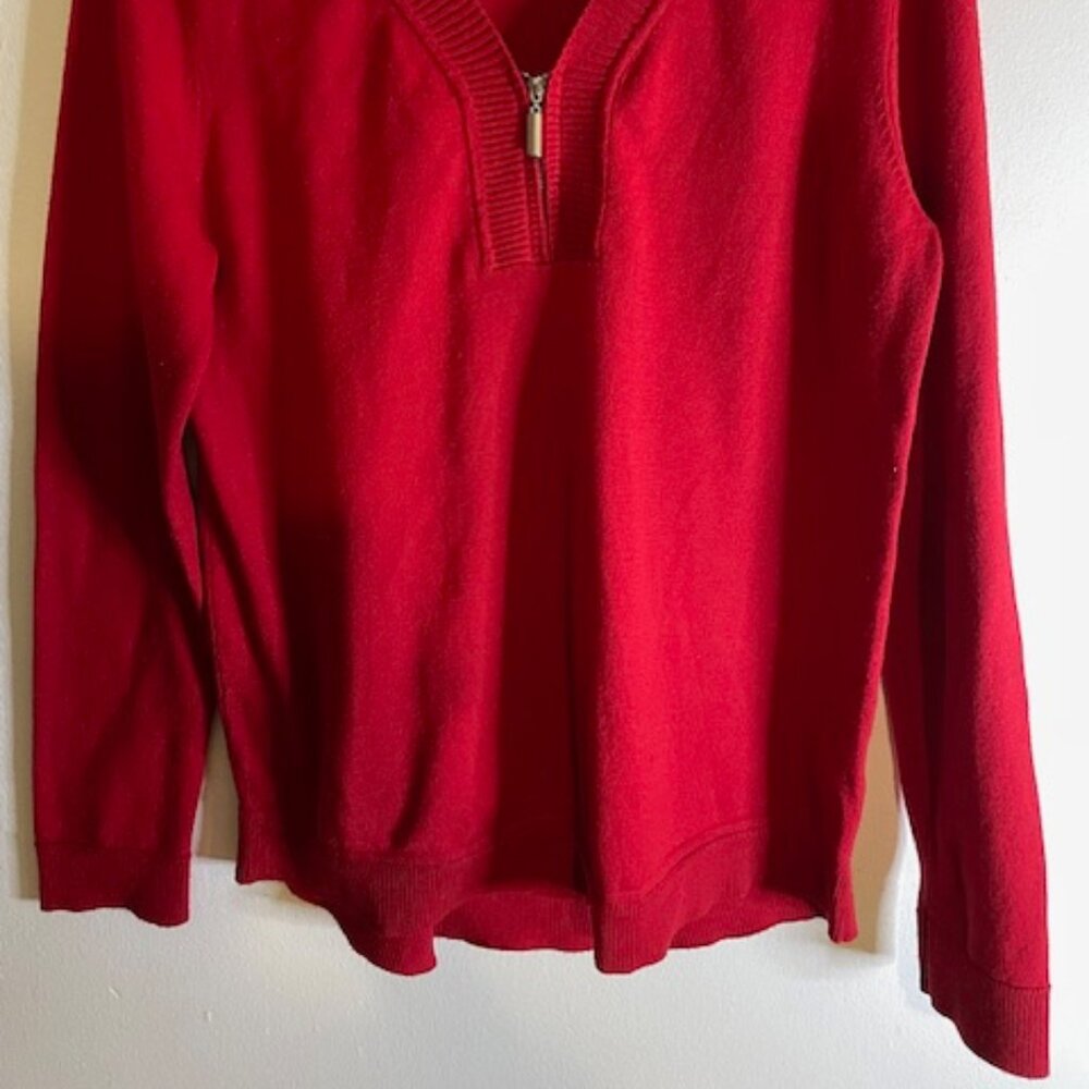 WINTER TOP - Red Cable & Gauge - Picture 2 of 5